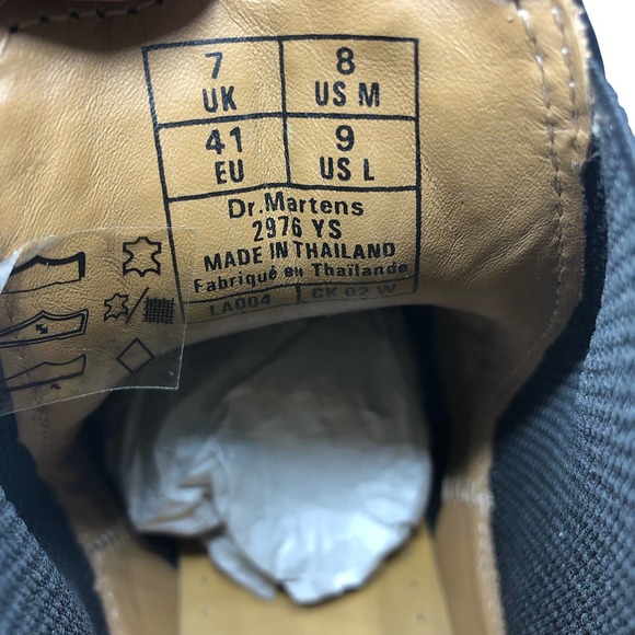 Dr.Martens 2976 Platfrom Chelsea Boots Black Size US 9 - Picture 4 of 7